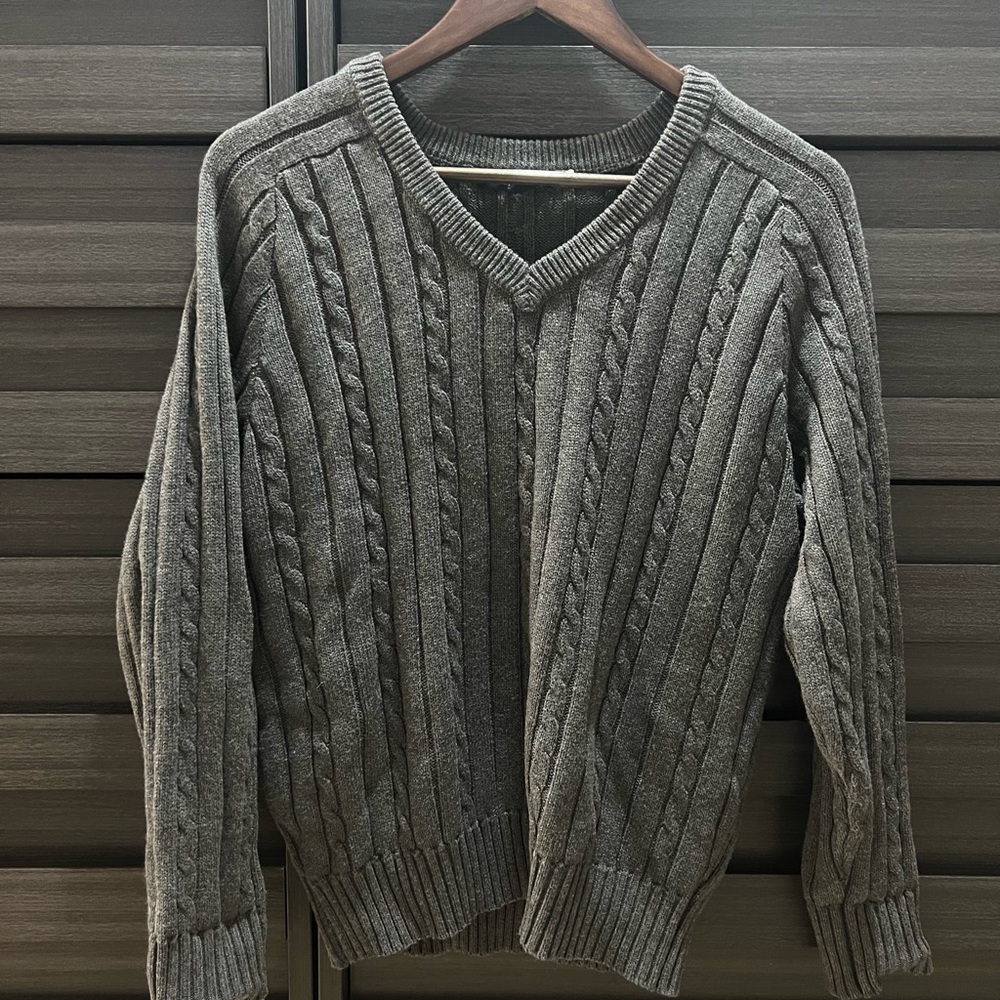 Brandy Melville Grey Knit Sweater